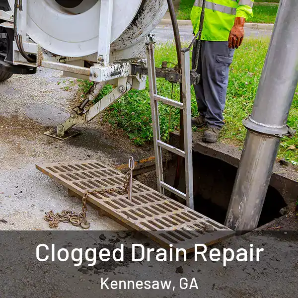  Clogged Drain Repair Kennesaw, GA